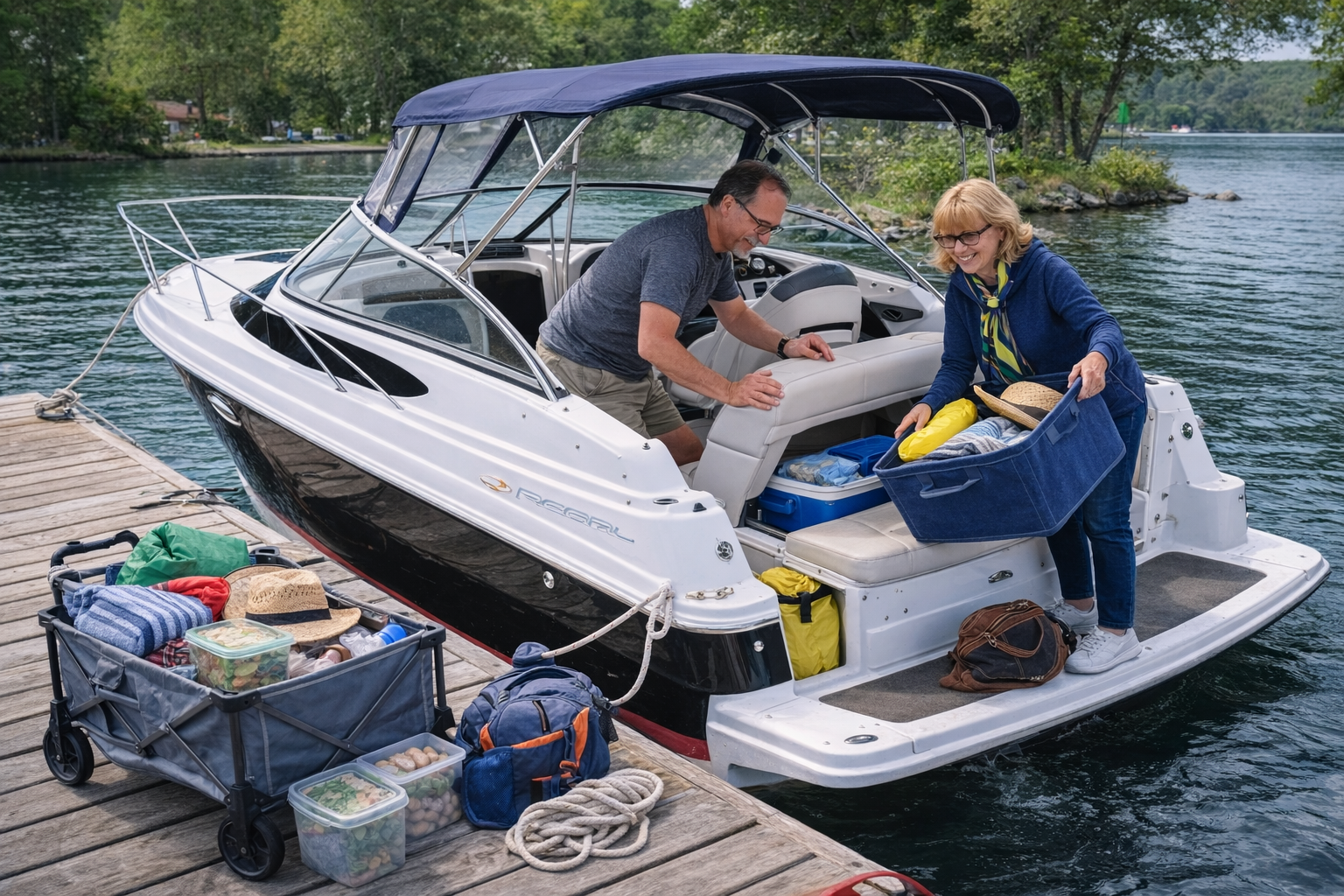 Packing Lucky Enough for an extended cruise